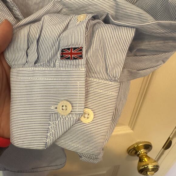 New Zealand Auckland Men’s Long Sleeve Button Down Shirt Embroidered Size XL - Picture 8 of 15